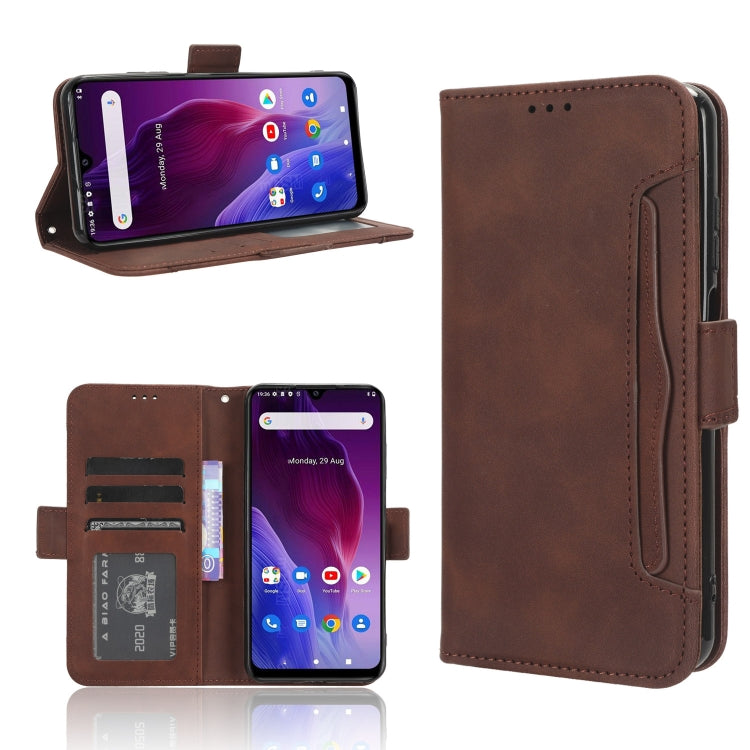 For Cubot P60 Skin Feel Calf Texture Card Slots Leather Phone Case