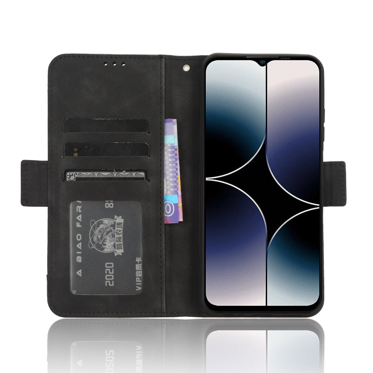 For Ulefone Note 16 Pro Skin Feel Calf Texture Card Slots Leather Phone Case