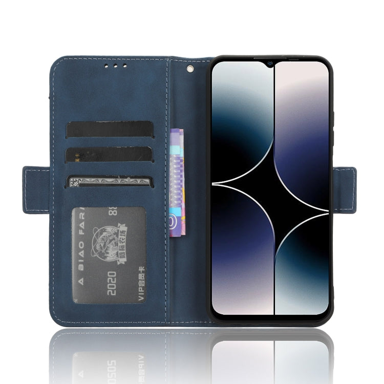 For Ulefone Note 16 Pro Skin Feel Calf Texture Card Slots Leather Phone Case