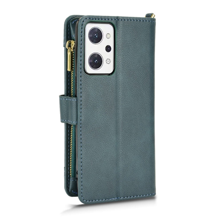 For OPPO Reno7 A JP Version Litchi Texture Zipper Leather Phone Case