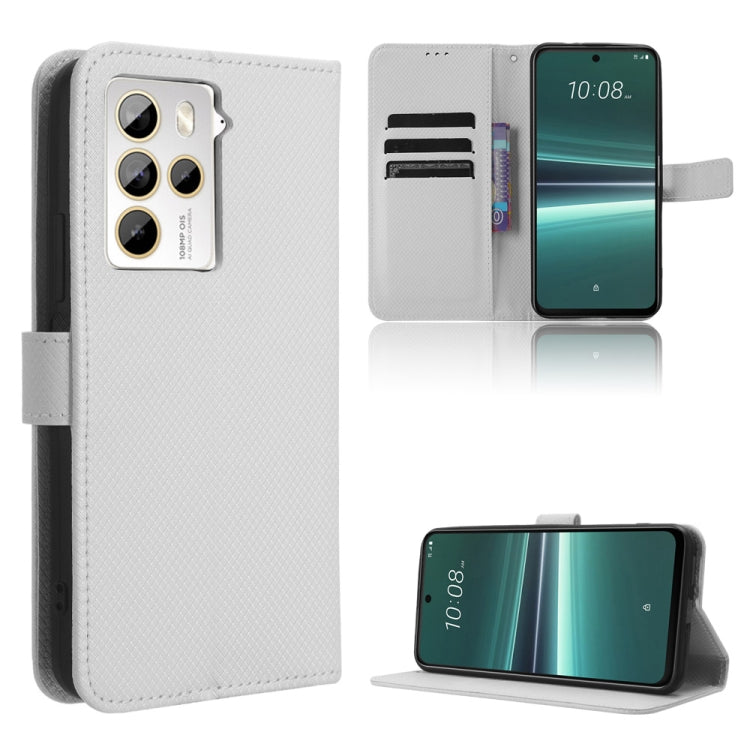 For HTC U23 / U23 Pro Diamond Texture Leather Phone Case