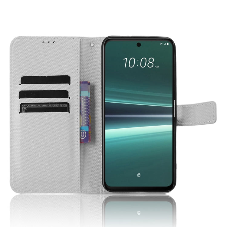 For HTC U23 / U23 Pro Diamond Texture Leather Phone Case