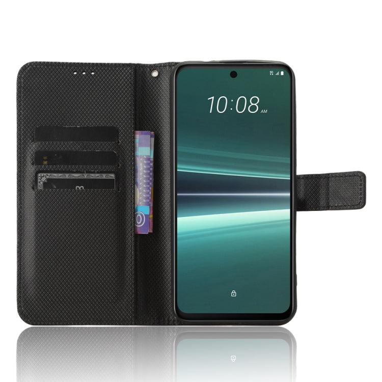 For HTC U23 / U23 Pro Diamond Texture Leather Phone Case