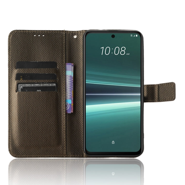 For HTC U23 / U23 Pro Diamond Texture Leather Phone Case