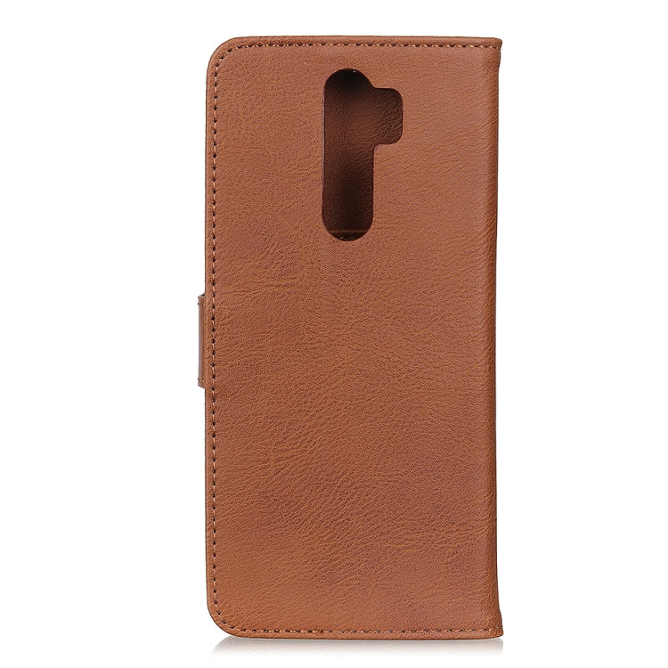 For Xiaomi Redmi 9 KHAZNEH Cowhide Texture Horizontal Flip Leather Case with Holder & Card Slots & Wallet