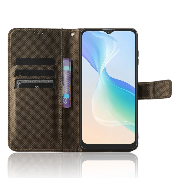 For Blackview Oscal C30 / C30 Pro Diamond Texture Leather Phone Case