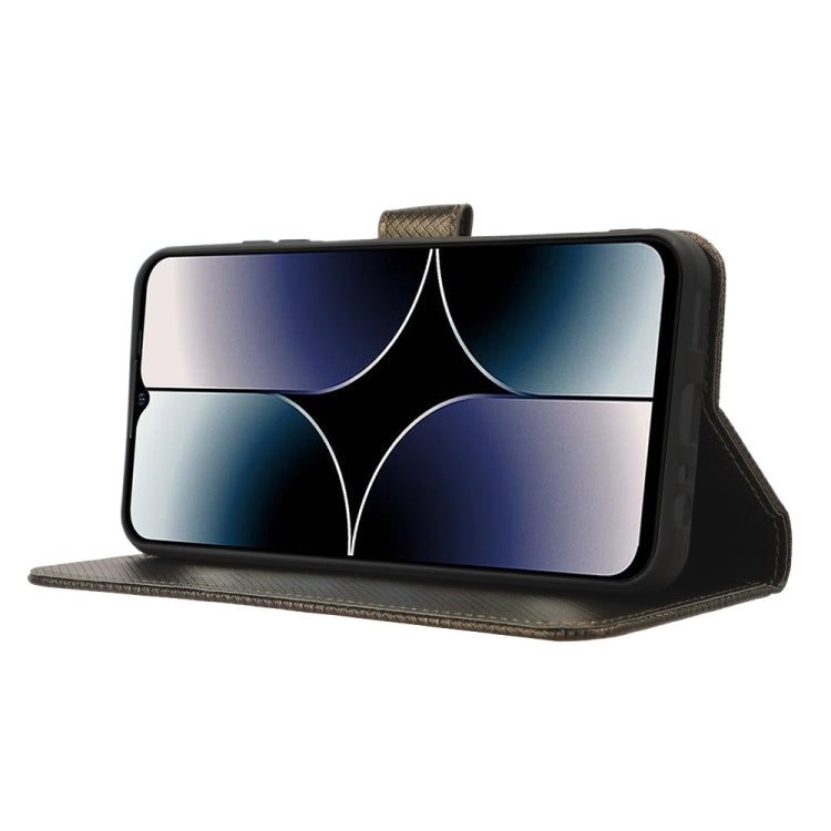 For Ulefone Note 16 Pro Diamond Texture Leather Phone Case