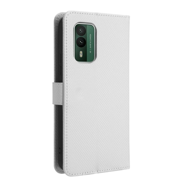 For Nokia XR21 Diamond Texture Leather Phone Case