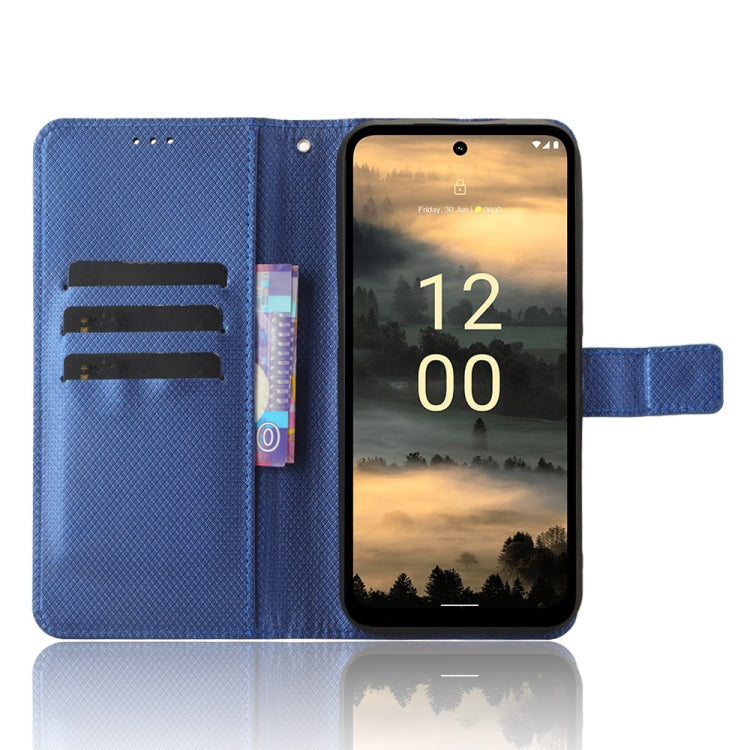 For Nokia XR21 Diamond Texture Leather Phone Case