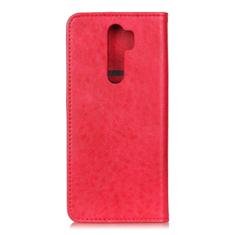 For Xiaomi Redmi 9 Magnetic Crazy Horse Texture Horizontal Flip Leather Case with Holder & Card Slots & Wallet