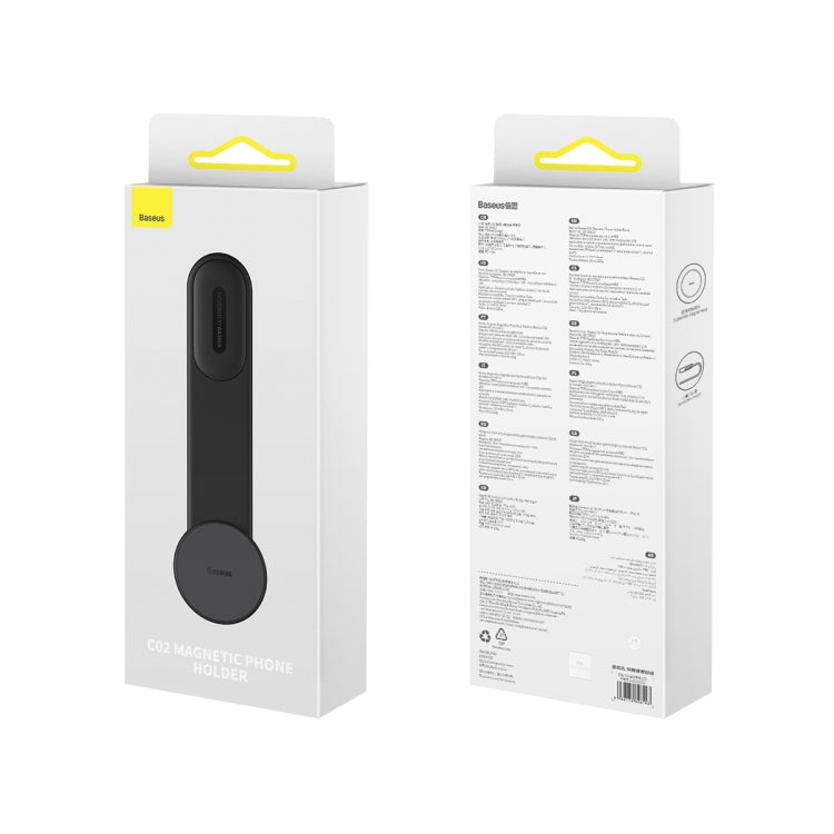 Baseus C02 Magnetic Car Phone Holder(Black)