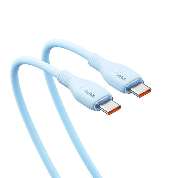 Baseus Pudding Series 100W Type-C to Type-C Fast Charging Data Cable, Length: