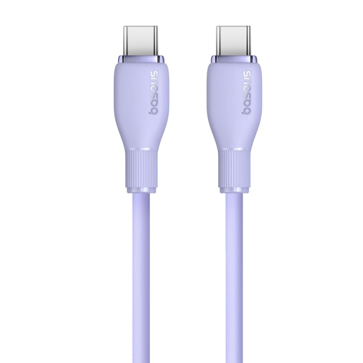 Baseus Pudding Series 100W Type-C to Type-C Fast Charging Data Cable, Length: