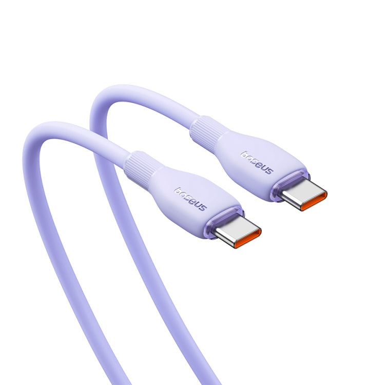 Baseus Pudding Series 100W Type-C to Type-C Fast Charging Data Cable, Length: