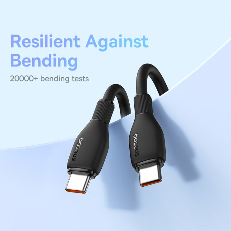 Baseus Pudding Series 100W Type-C to Type-C Fast Charging Data Cable, Length: