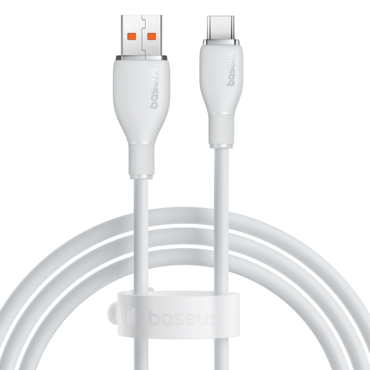 Baseus Pudding Series 100W USB to Type-C Fast Charging Data Cable, Length: