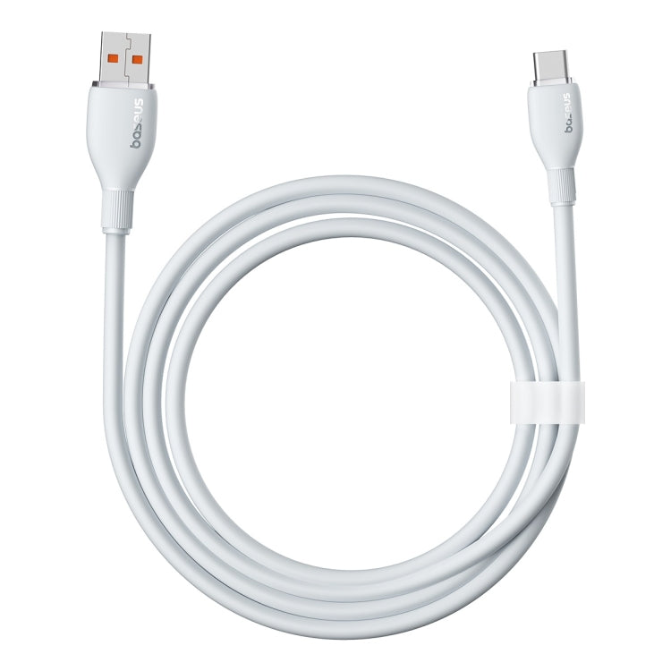 Baseus Pudding Series 100W USB to Type-C Fast Charging Data Cable, Length:
