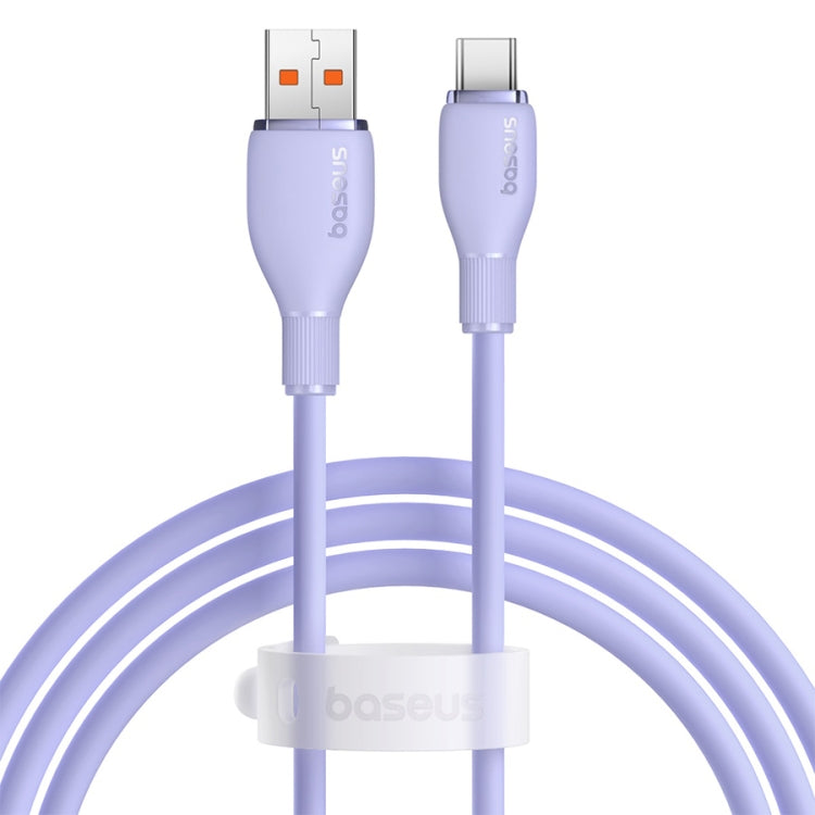 Baseus Pudding Series 100W USB to Type-C Fast Charging Data Cable, Length: