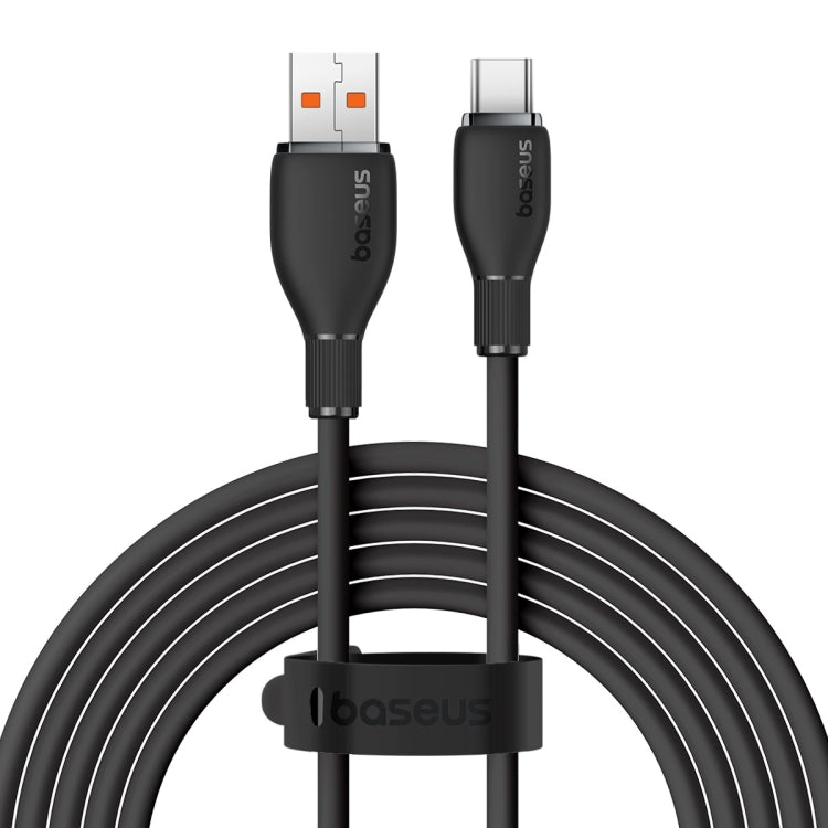 Baseus Pudding Series 100W USB to Type-C Fast Charging Data Cable, Length: