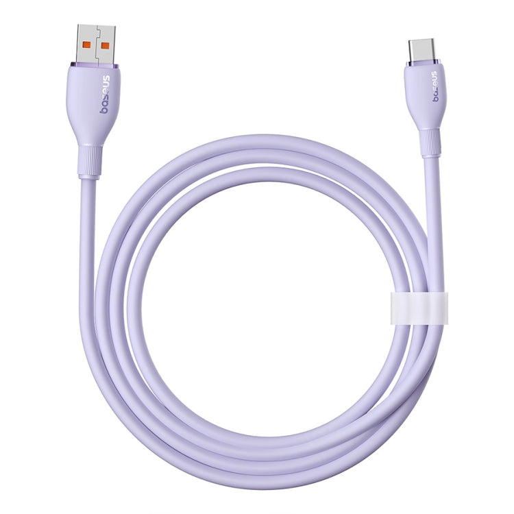 Baseus Pudding Series 100W USB to Type-C Fast Charging Data Cable, Length: