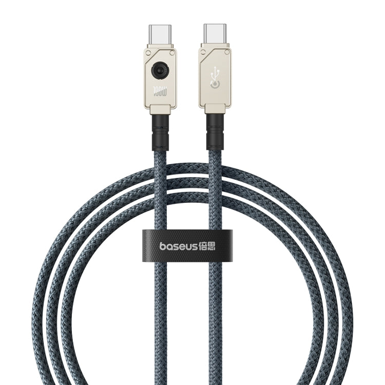 Baseus Unbreakable Series 100W Type-C to Type-C Fast Charging Data Cable, Length: