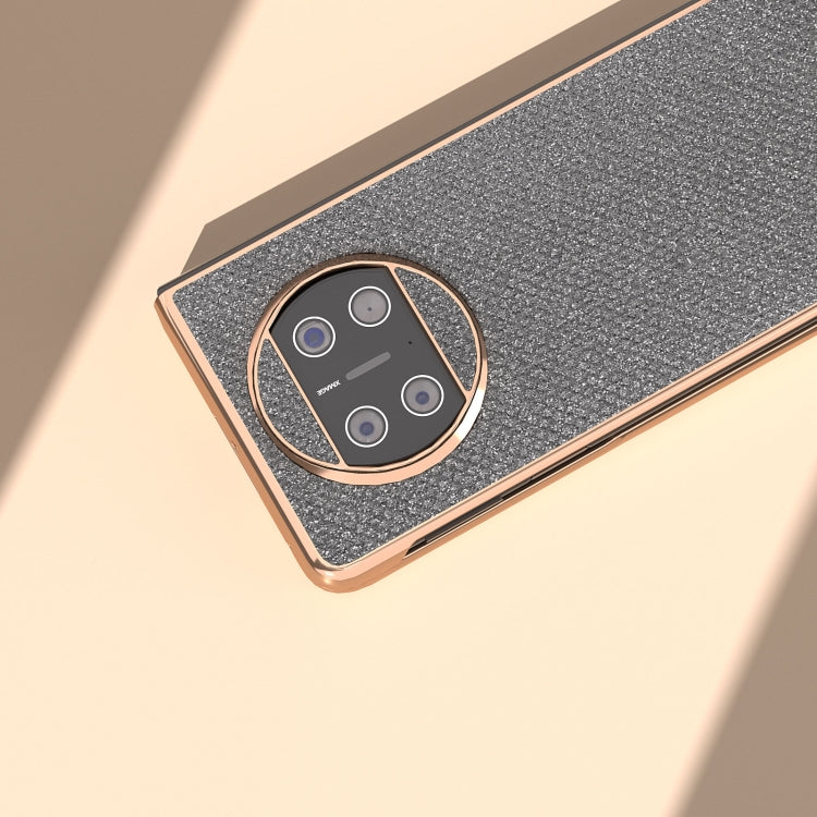 For Huawei Mate X3 Nano Plating Diamond Texture Phone Case