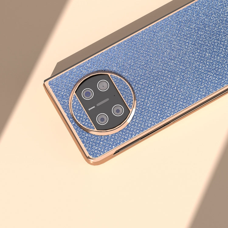 For Huawei Mate X3 Nano Plating Diamond Texture Phone Case