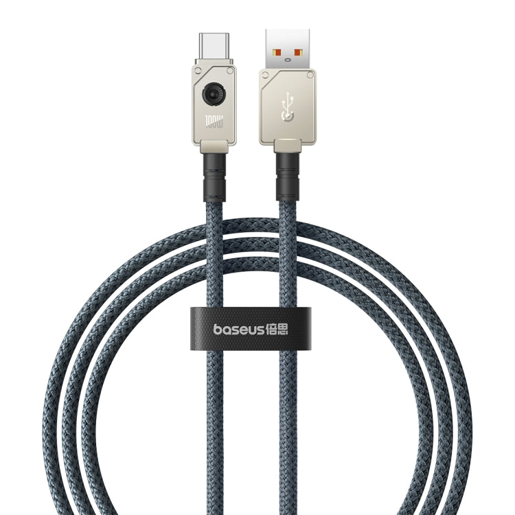 Baseus Unbreakable Series 100W USB to Type-C Fast Charging Data Cable, Length: