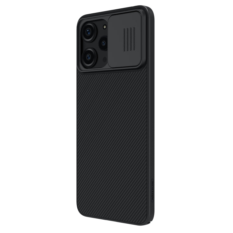 For Xiaomi Redmi 12 4G / Note 12R 5G NILLKIN Black Mirror Series Camshield PC Phone Case