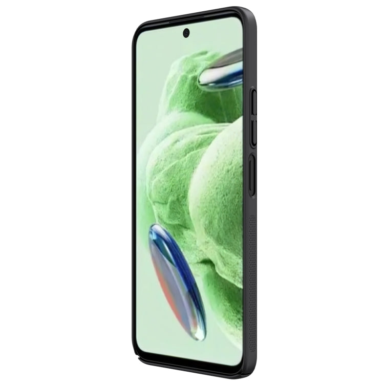 For Xiaomi Redmi 12 4G / Note 12R 5G NILLKIN Frosted Shield Pro PC + TPU Phone Case