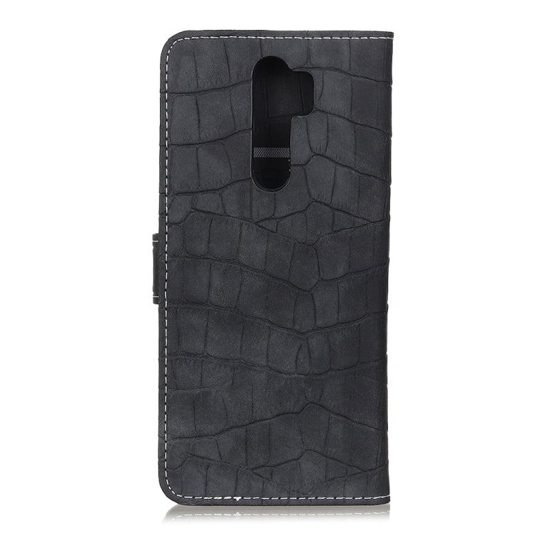 For Xiaomi Redmi 9 Crocodile Texture Horizontal Flip Leather Case with Holder & Wallet & Card Slots