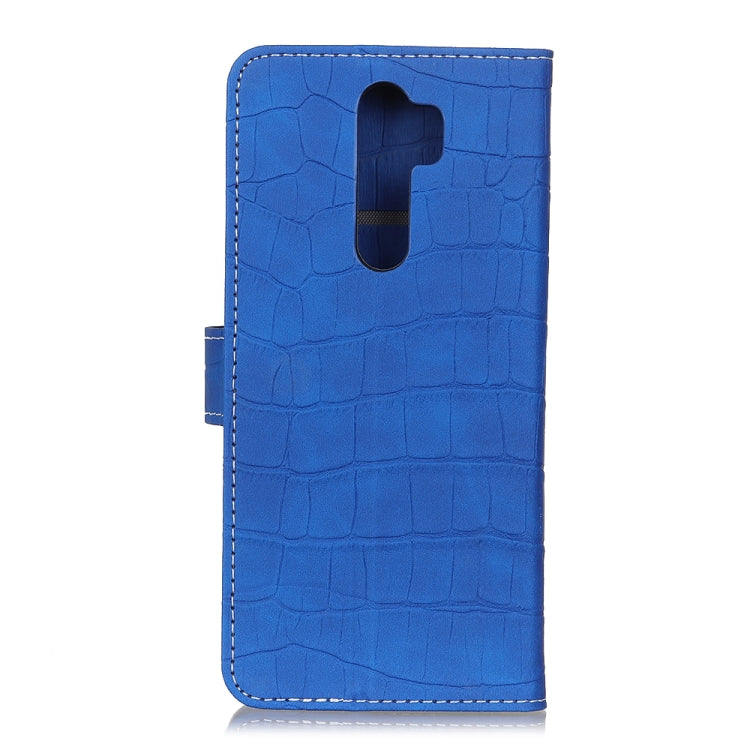 For Xiaomi Redmi 9 Crocodile Texture Horizontal Flip Leather Case with Holder & Wallet & Card Slots