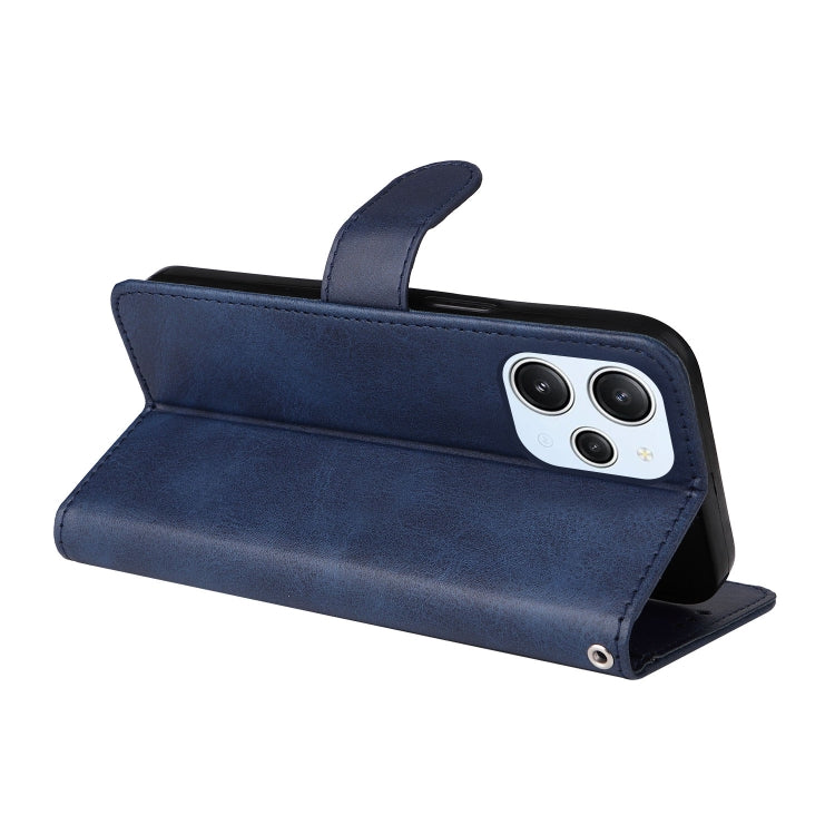 For Xiaomi Redmi 12 4G Classic Calf Texture Flip Leather Phone Case