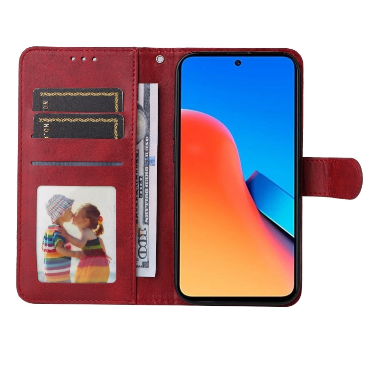 For Xiaomi Redmi 12 4G Classic Calf Texture Flip Leather Phone Case