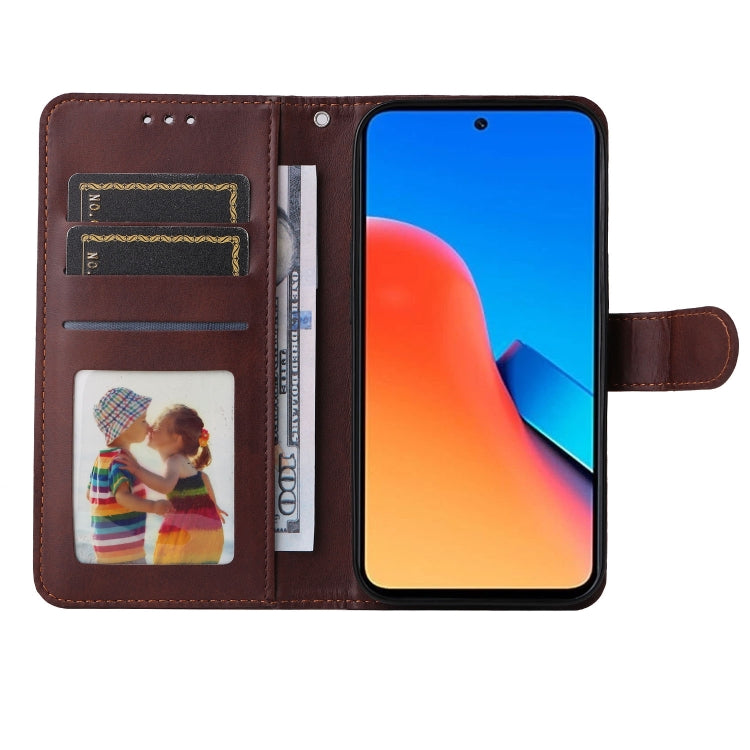 For Xiaomi Redmi 12 4G Classic Calf Texture Flip Leather Phone Case