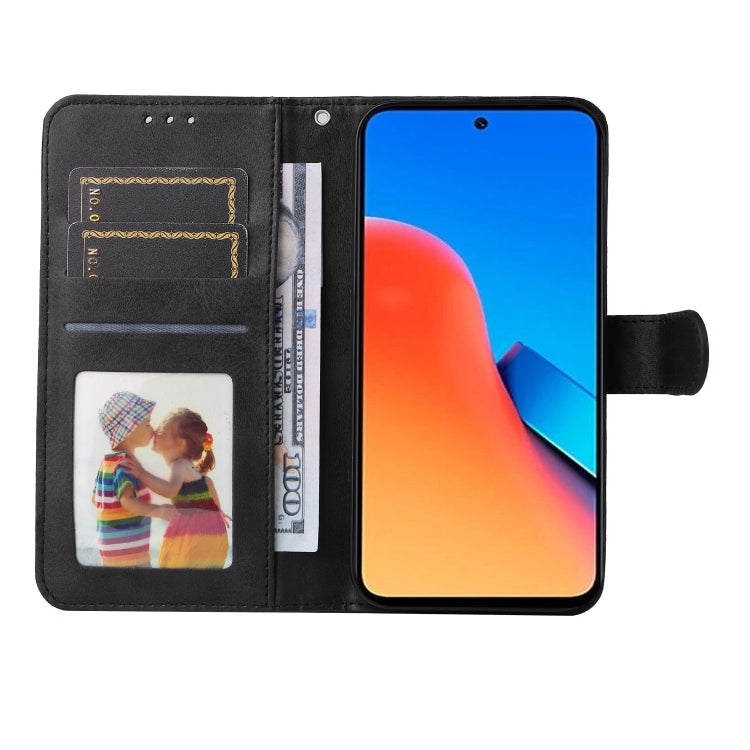 For Xiaomi Redmi 12 4G Classic Calf Texture Flip Leather Phone Case