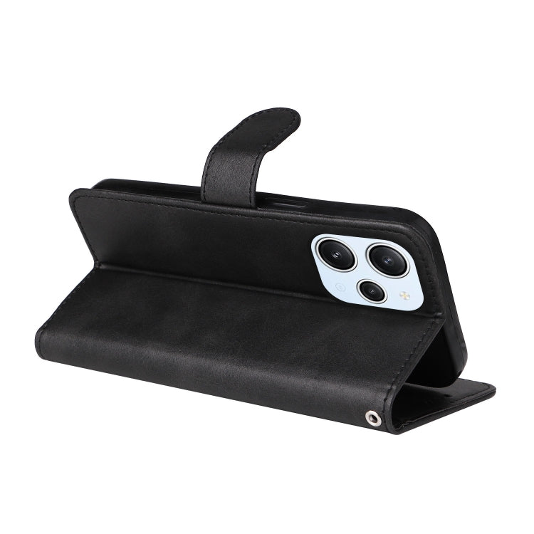 For Xiaomi Redmi 12 4G Classic Calf Texture Flip Leather Phone Case