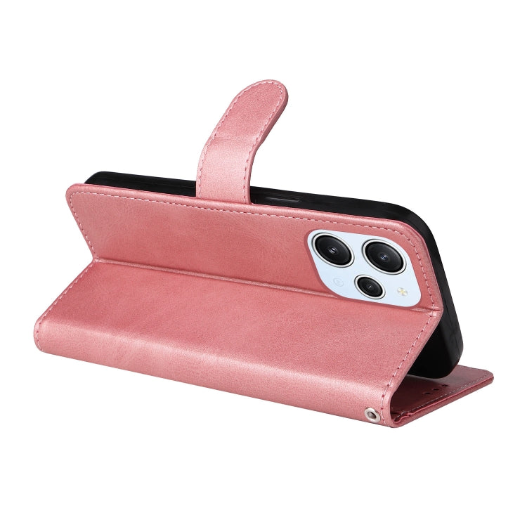 For Xiaomi Redmi 12 4G Classic Calf Texture Flip Leather Phone Case