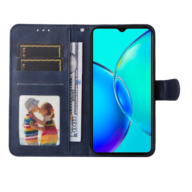 For vivo Y35+ Classic Calf Texture Flip Leather Phone Case