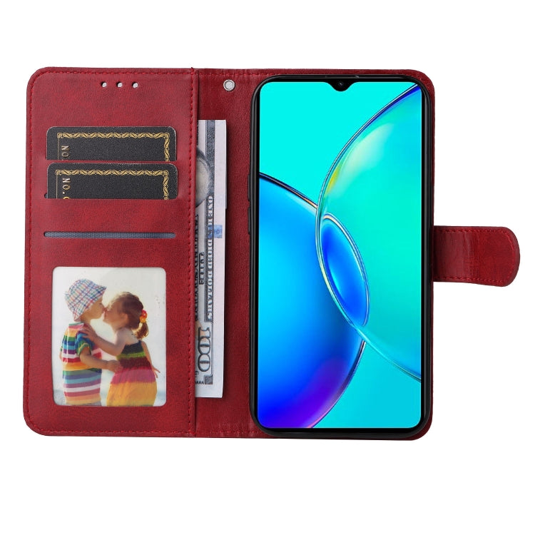 For vivo Y35+ Classic Calf Texture Flip Leather Phone Case