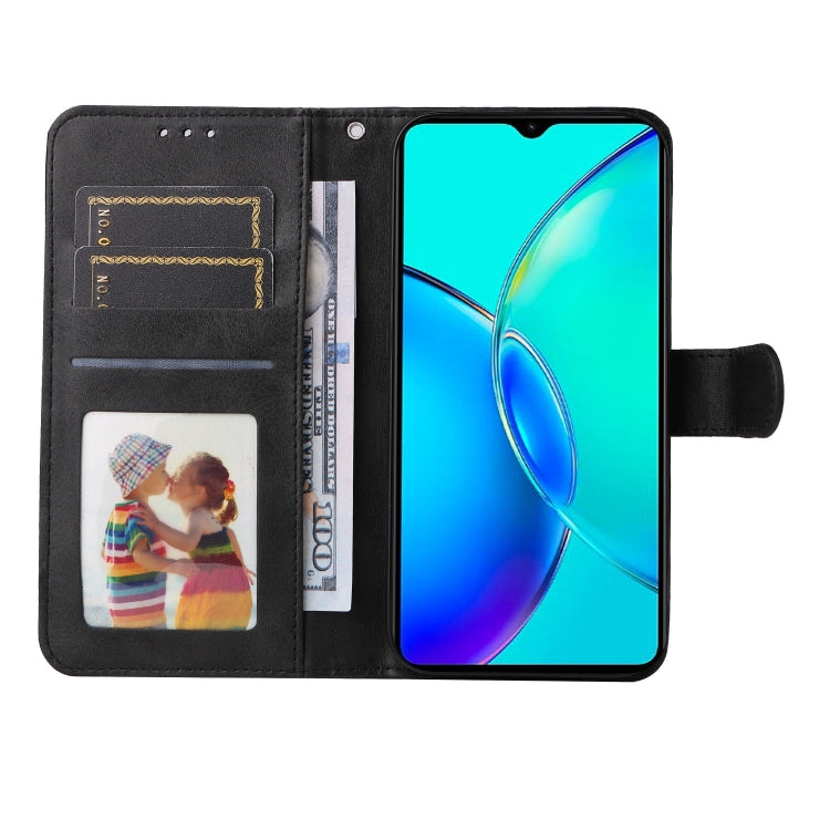 For vivo Y35+ Classic Calf Texture Flip Leather Phone Case