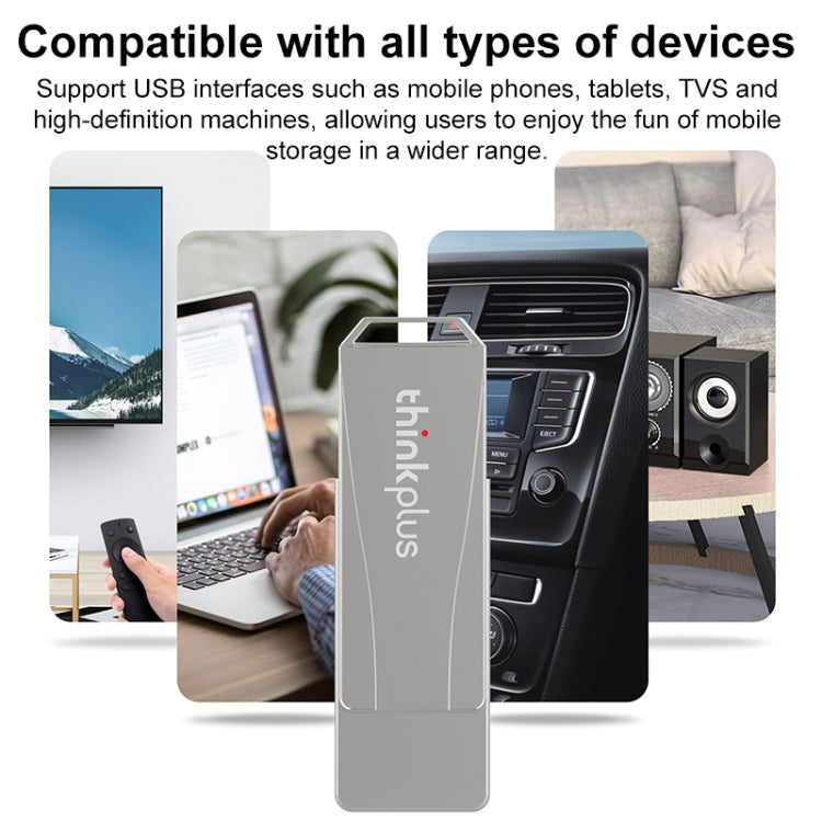 Lenovo Thinkplus USB 3.0 Rotating Flash Drive, Memory: