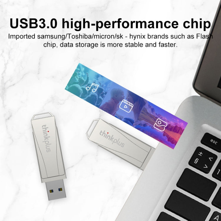 Lenovo Thinkplus USB 3.0 Rotating Flash Drive, Memory: