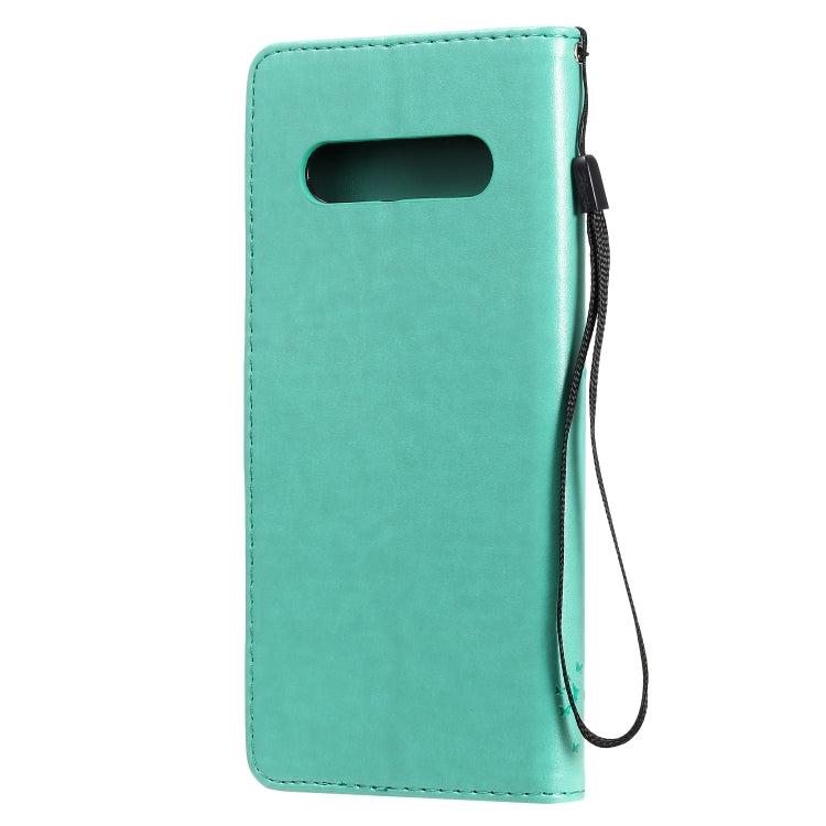 For LG V60 ThinQ 5G Tree & Cat Embossed Pattern Horizontal Flip Leather Case with Holder & Card Slots & Wallet & Lanyard