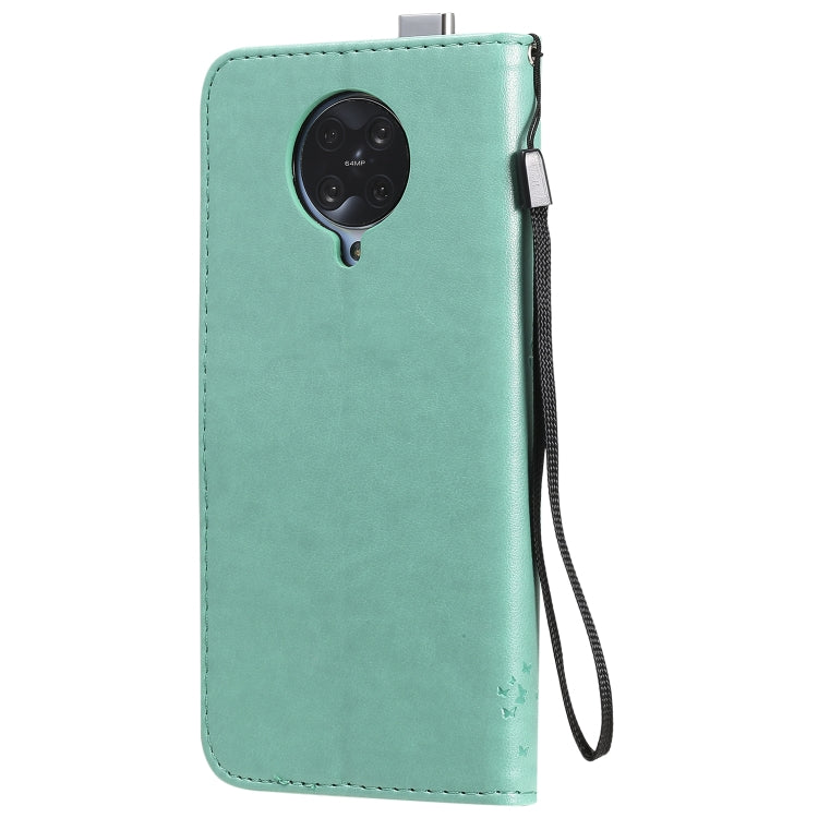 For Xiaomi Redmi K30 Pro Tree & Cat Embossed Pattern Horizontal Flip Leather Case with Holder & Card Slots & Wallet & Lanyard