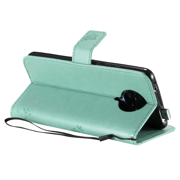 For Xiaomi Redmi K30 Pro Tree & Cat Embossed Pattern Horizontal Flip Leather Case with Holder & Card Slots & Wallet & Lanyard