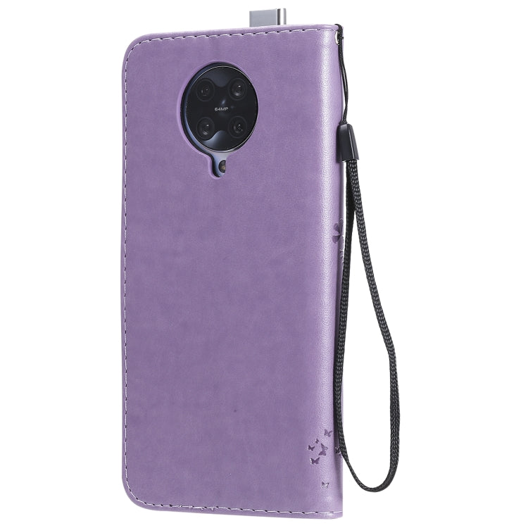 For Xiaomi Redmi K30 Pro Tree & Cat Embossed Pattern Horizontal Flip Leather Case with Holder & Card Slots & Wallet & Lanyard