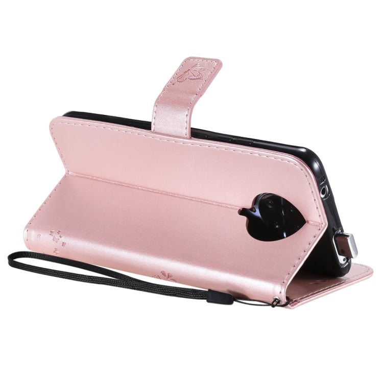 For Xiaomi Redmi K30 Pro Tree & Cat Embossed Pattern Horizontal Flip Leather Case with Holder & Card Slots & Wallet & Lanyard