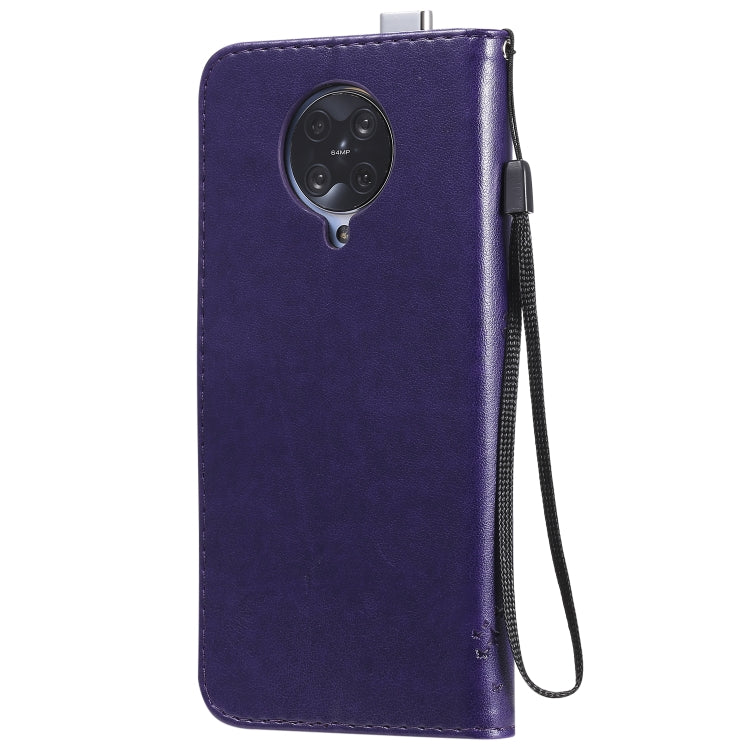 For Xiaomi Redmi K30 Pro Tree & Cat Embossed Pattern Horizontal Flip Leather Case with Holder & Card Slots & Wallet & Lanyard