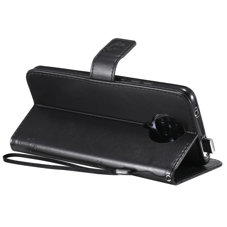 For Xiaomi Redmi K30 Pro Tree & Cat Embossed Pattern Horizontal Flip Leather Case with Holder & Card Slots & Wallet & Lanyard